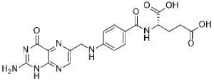 Folic acid (Vitamin B9; Vitamin M) 59-30-3